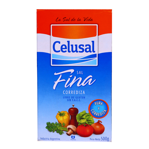 Sal Fina Estuche Celusal 500 g