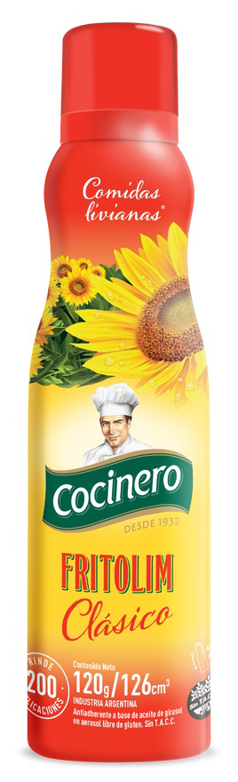 Aceite Aerosol Fritolim Cocinero 120g