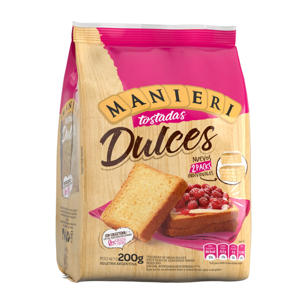 Tostadas Dulces Manieri