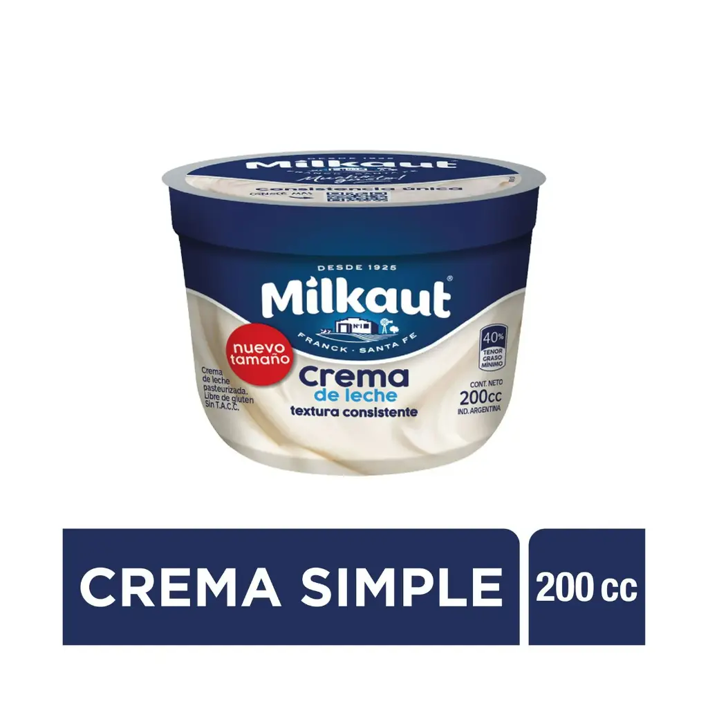 Crema Doble Milkaut 200cc
