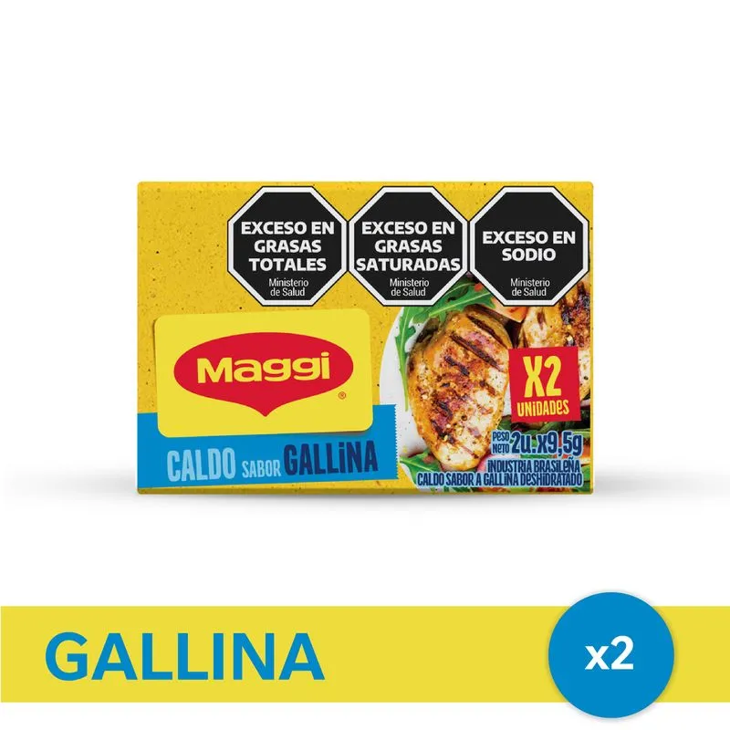 Caldo de Gallina Maggi 2U