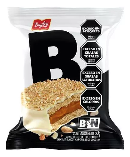 Alfajor Negro Bagley 50g