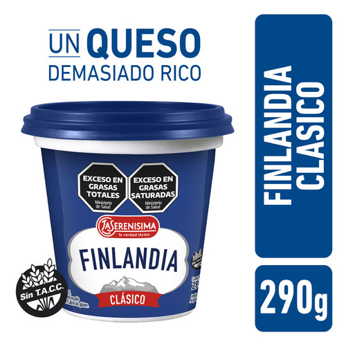Queso Finlandia Procesado La Serenisima Pote 290 g