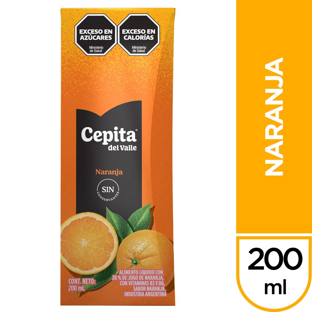 Jugo Naranja Cepita 200Ml
