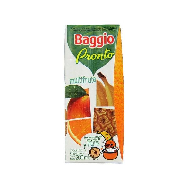 Jugo Multifruta Baggio 200cc