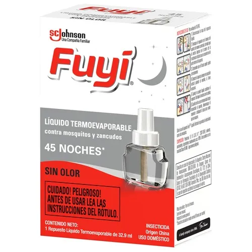 Liquido Repuesto 45 Noches Fuyi 32.9Ml