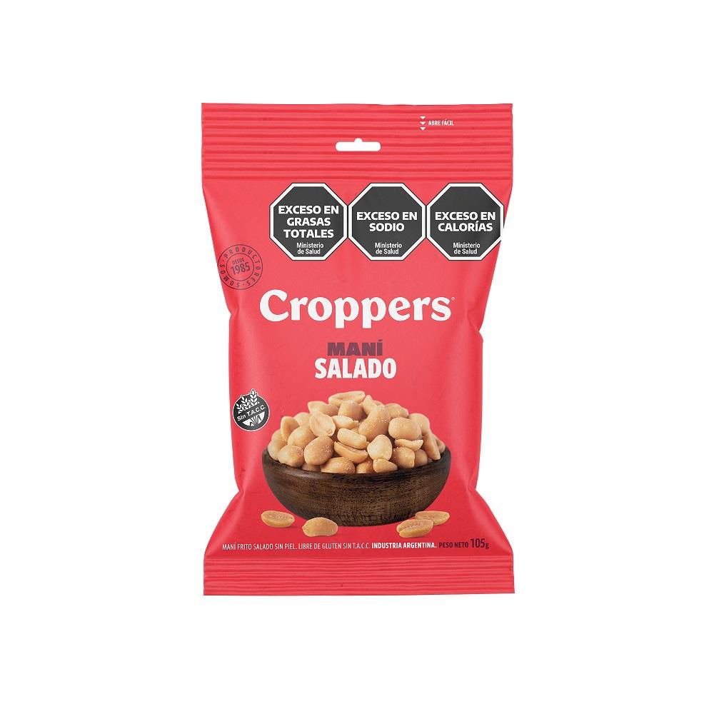 Mani Frito Con Sal Croppers 105g