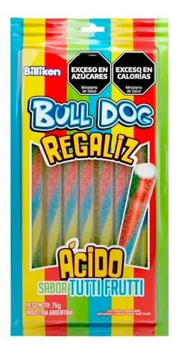 Gomitas Tutti Frutti Bull Dog 75g