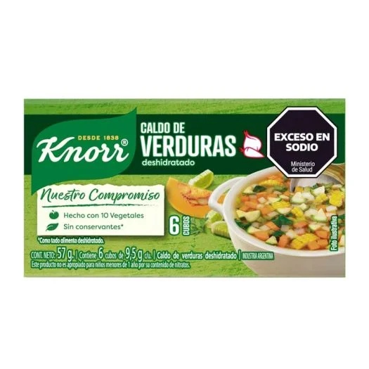 Caldo De Verdura Knorr 6u