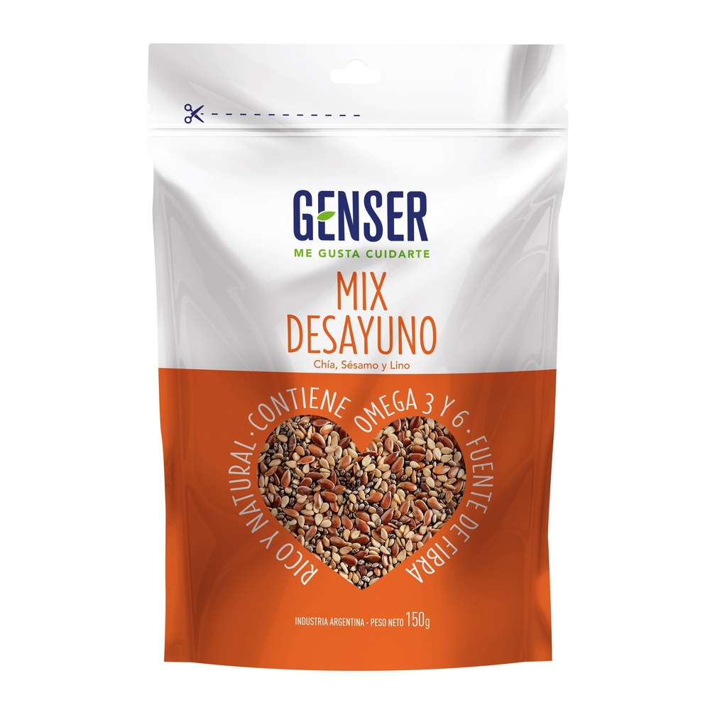 Semillas Mix Desayuno Genser 150g