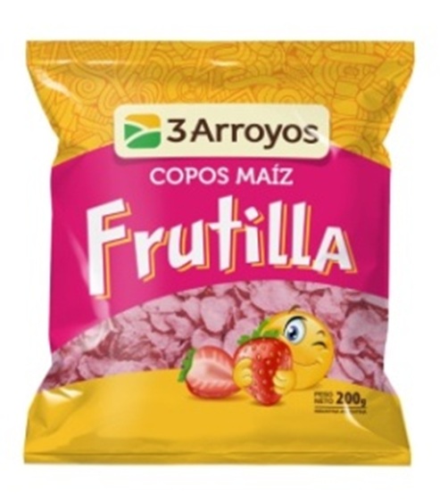 Copos de Frutilla 3 arroyos