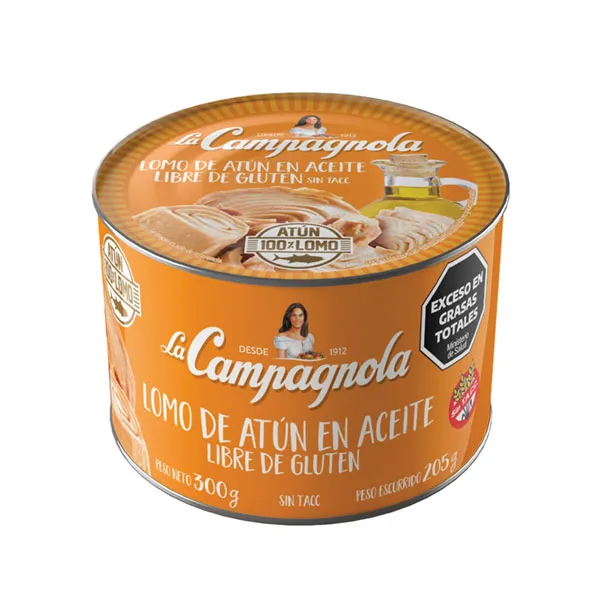 Atún Lomo Aceite La Campagnola 300g
