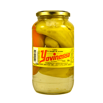 YOVINESSA ajies en vinagre x 240g