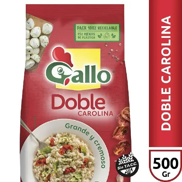 Arroz Doble Carolina Gallo 500 g