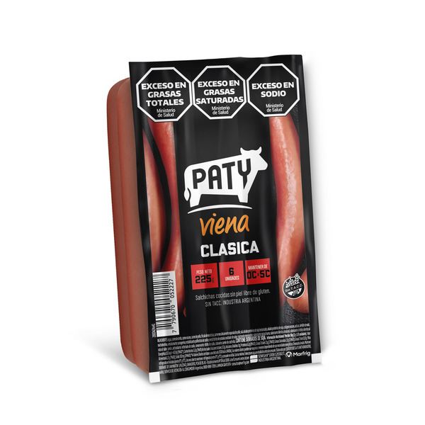 Salchicha Patyviena 6u 230g
