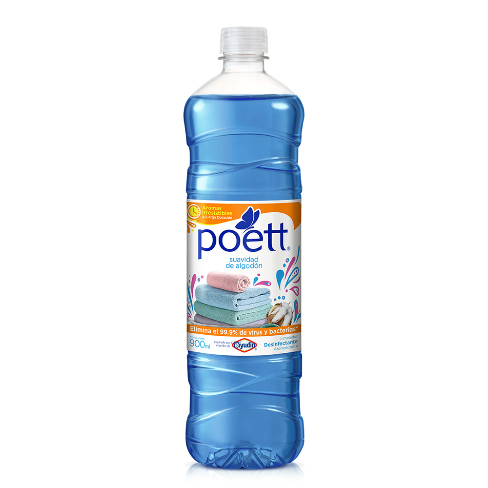Limpiador Suavidad De Algodon Poett 900Ml