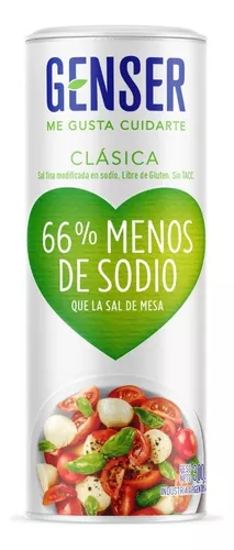 Sal Fina 66% Menos Sodio Genser 90g