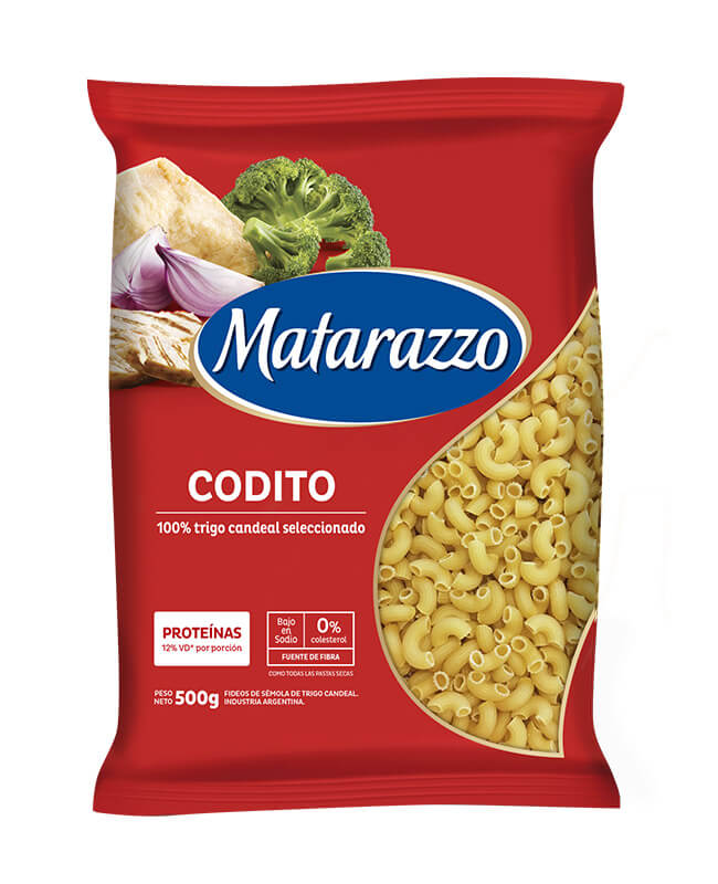 Matarazo Codito Rayado 500 Gr.