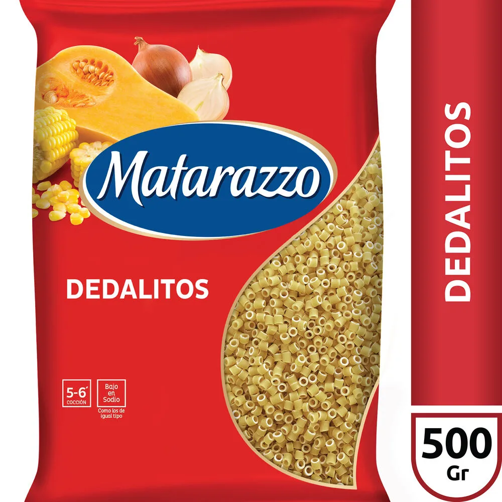 Fideos dedalitos Matarazzo 500 g