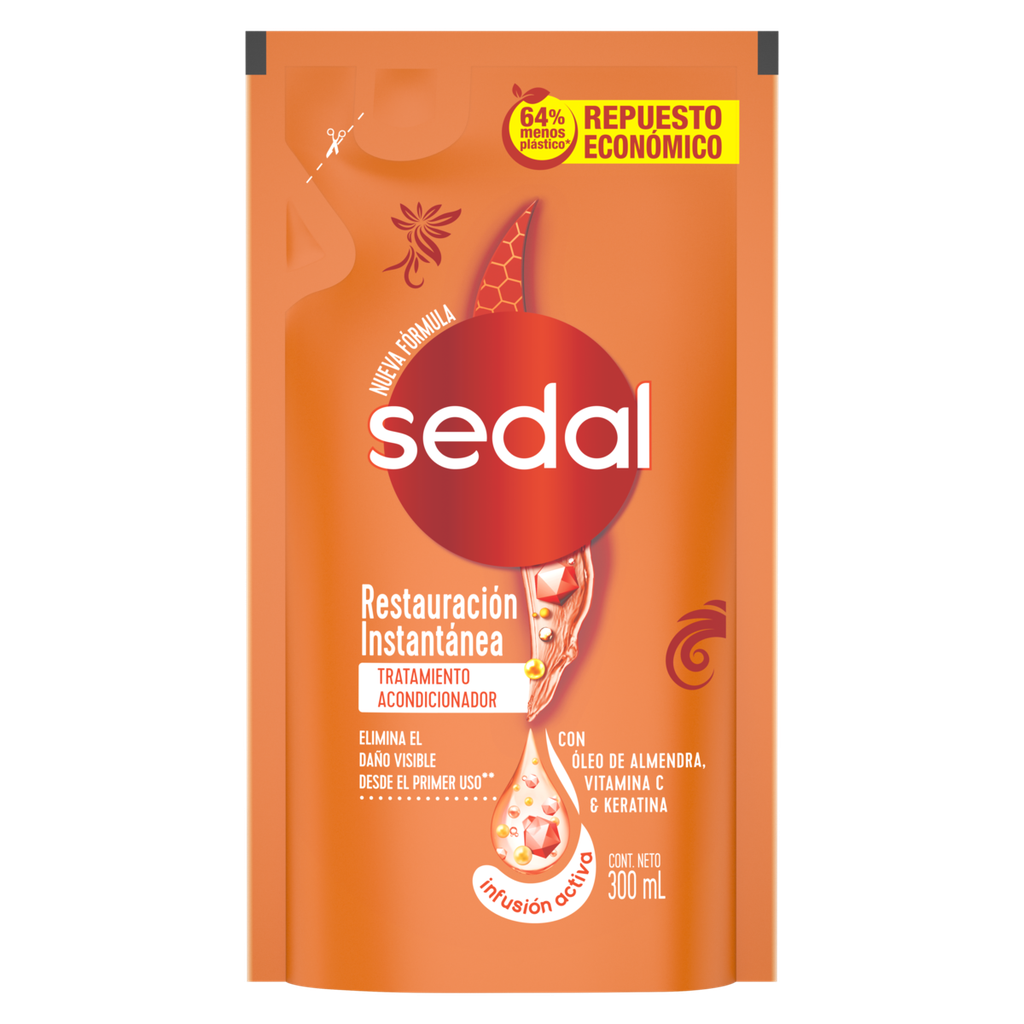 Acondicionador Restauración Instantánea Sedal Dp 300Ml