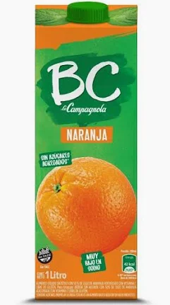 Jugo bc la campagnola naranja 1000cm3