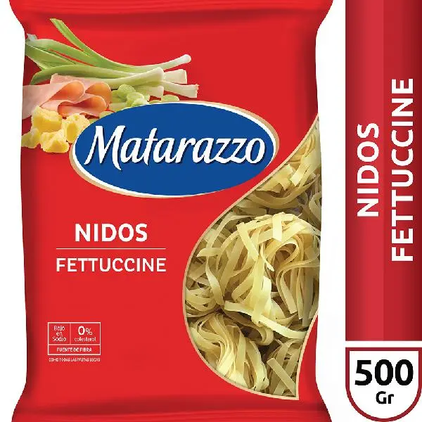 Fideos matarazzo fetuccine 500grs