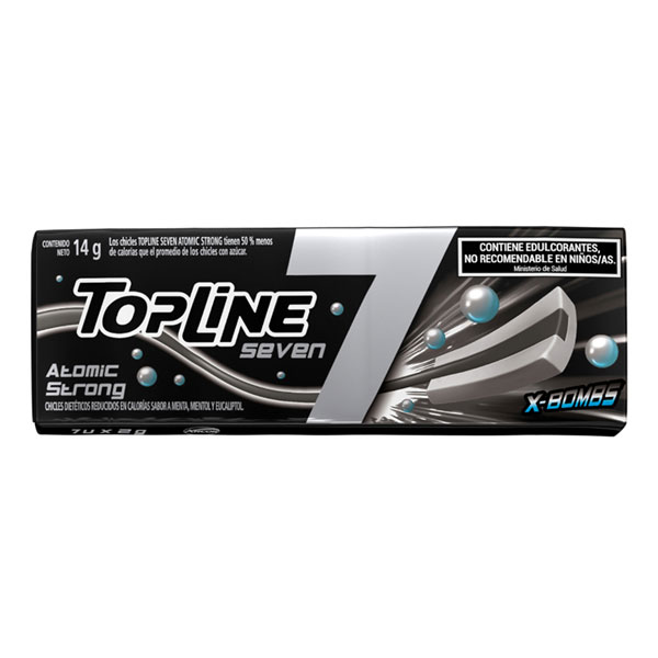 Chicles Strong Topline Seven 14 g