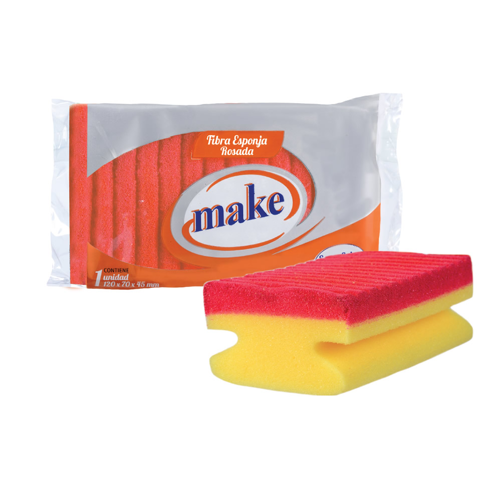 Esponja Rosada Make
