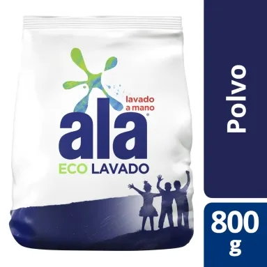 Jabon En Polvo Ala Regular Ecolavado 800