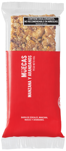 Barrita De Manzana y Arándanos Muecas 45g