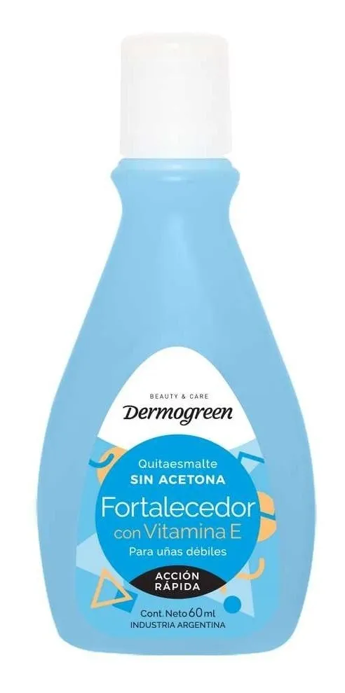 Quitaesmalte Fortalecedor Dermogreen 60Ml