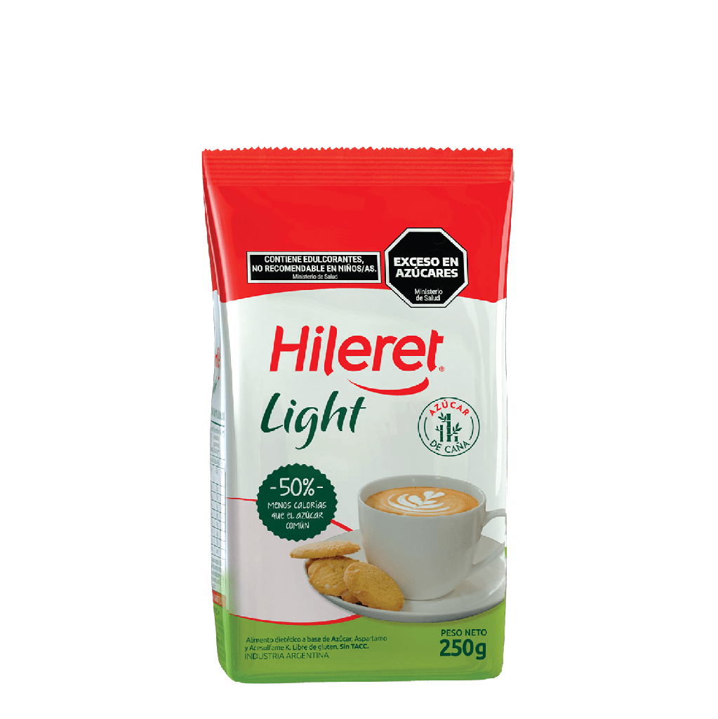 Alimento a base de azúcar hileret light 250grs