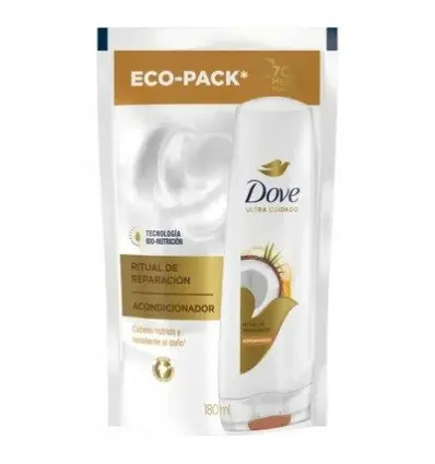 Acondicionador Ritual Coco Dove 180 cc
