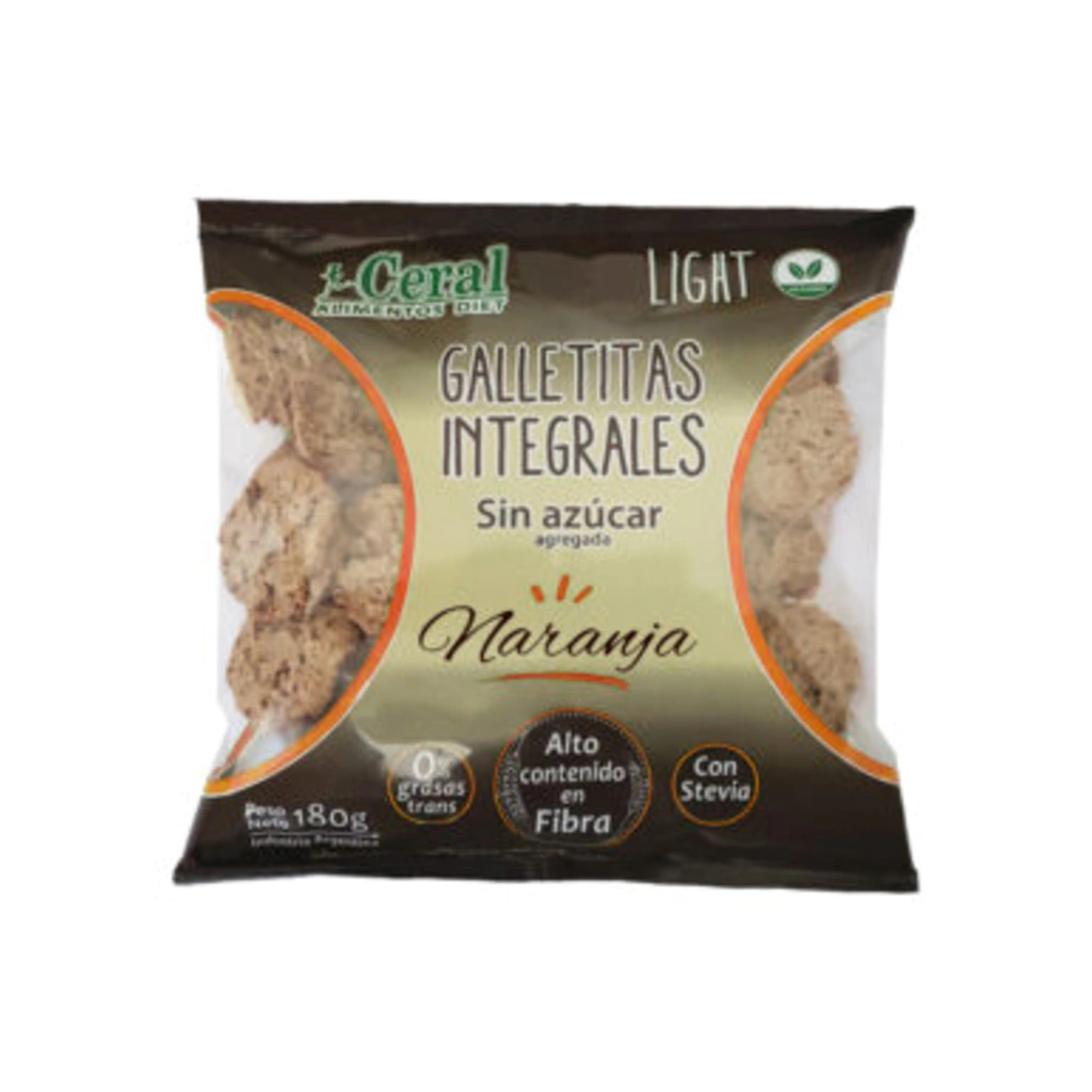 Galletitas Integrales Naranja Ceral 190g
