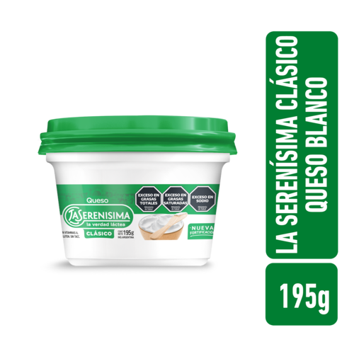 Queso Blanco Light La Serenisima 195g