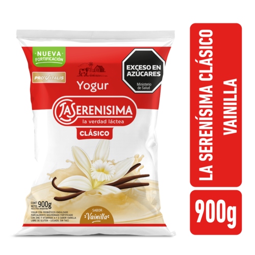 Yogur Bebible Vainilla Clásico La Serenísima 900g