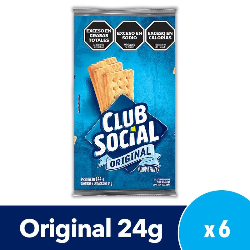 Galletitas Crackers Club Social 144 g