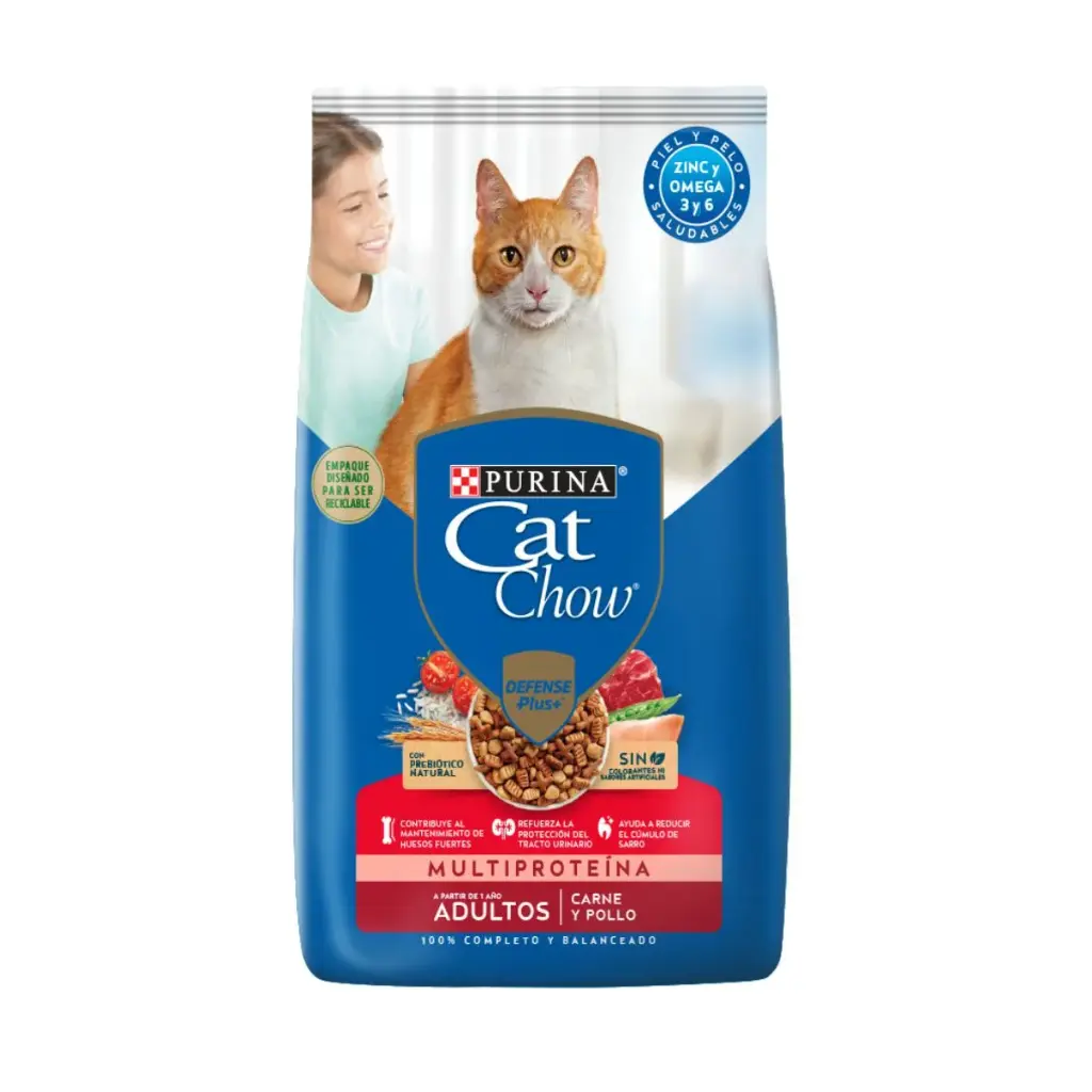 Alimento Gato Adulto Carne y Pollo Cat Chow 1Kg