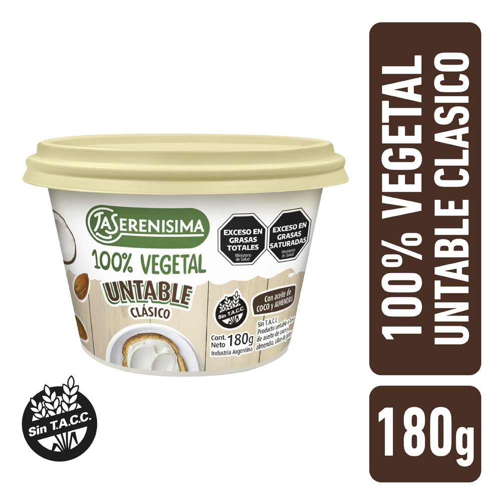 Untable LS 100% Vegetal Clásico Pote 180GR.