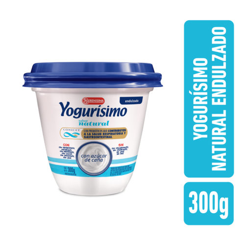Yogur Natural Conicet Endulzado Yogurisimo 300g