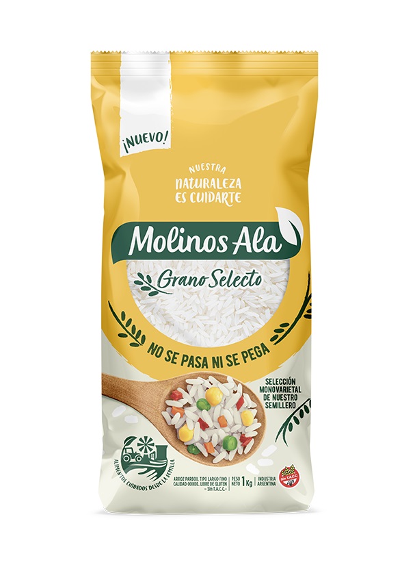 Arroz Parboil Selecto Molinos Ala 1Kg