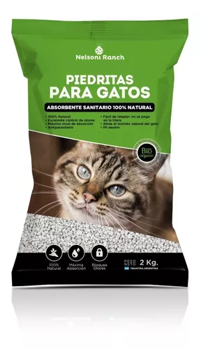 Piedritas para Gato Nelsoni Ranch 4Kg