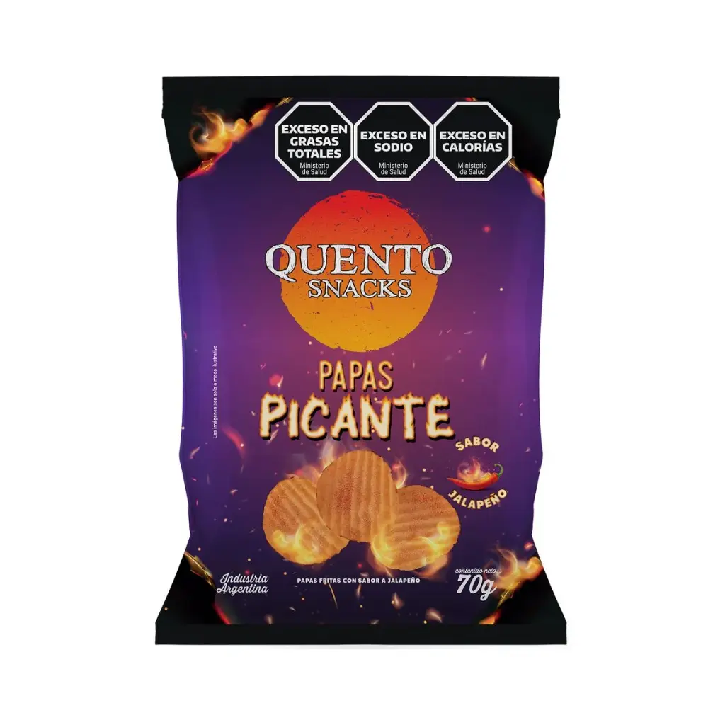 Papas Fritas Picante Quento 70g