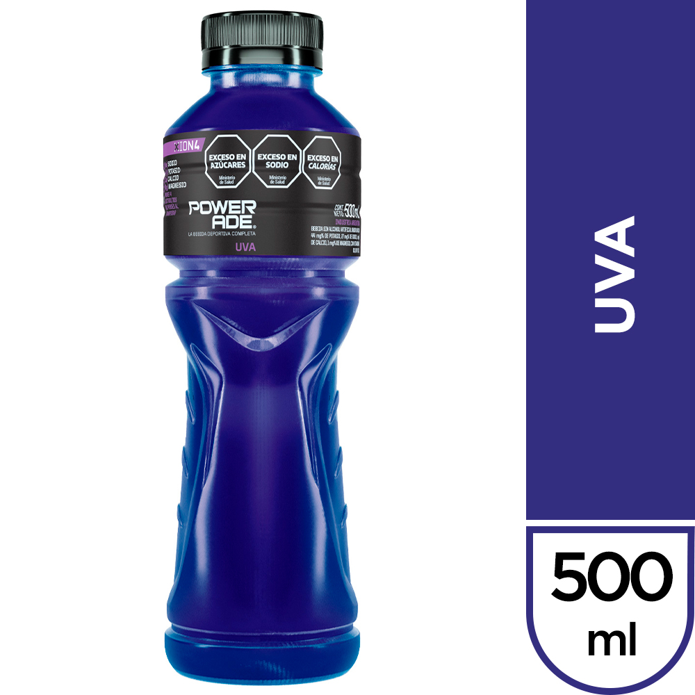 Bebida Isotonica Uva Powerade 500 cc