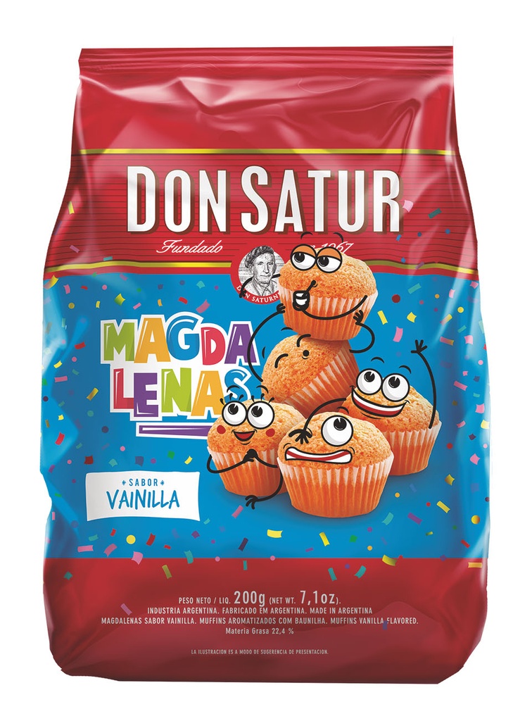 Magdalena De Vainilla Don Satur 250g