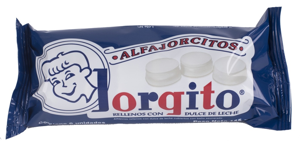 Alfajores Glaseados Jorgito 6u