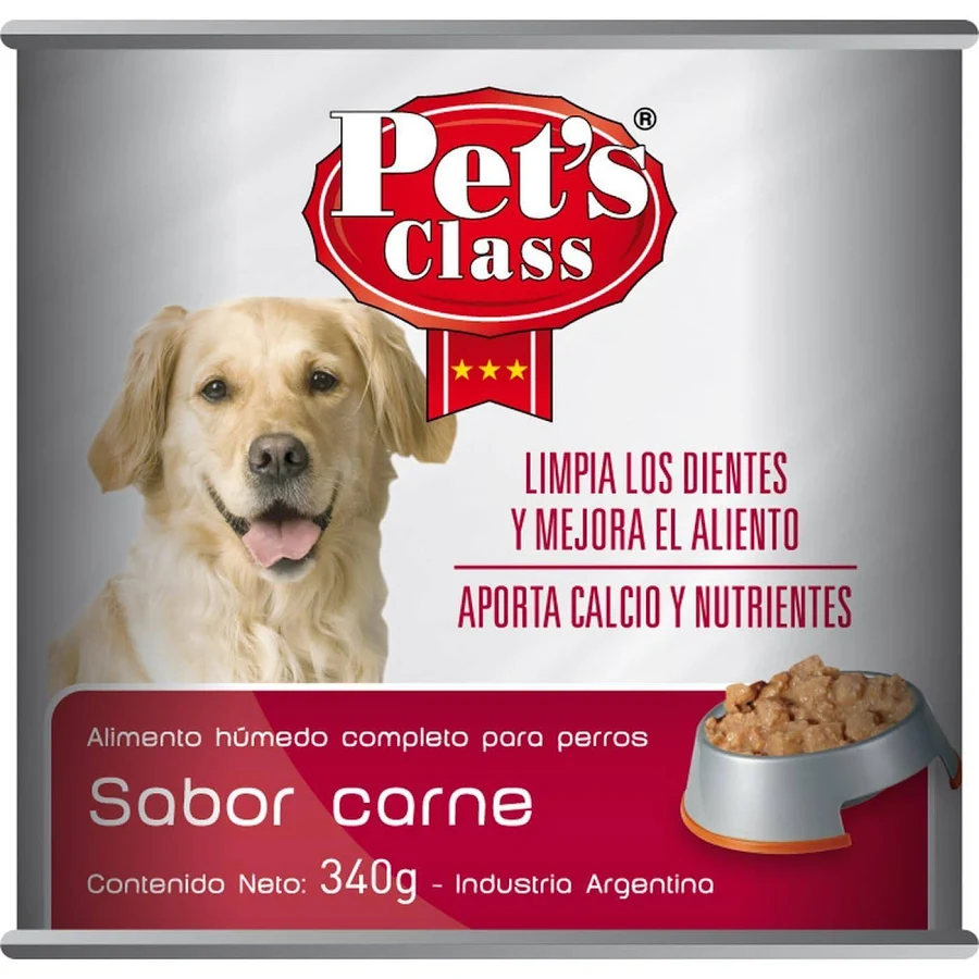 Alimento para Perros Carne Pets Class 400 g