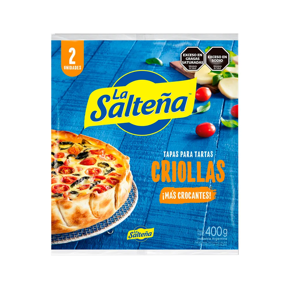 Tapa para Tarta Criolla La Saltena 400 g