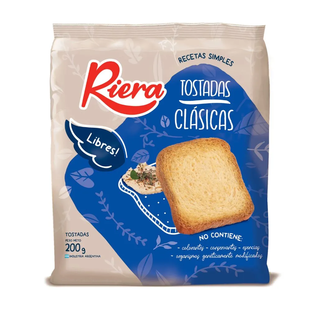 Tostadas De Mesa Riera 200g