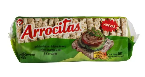 Galletas De Arroz 3 Cereales Arrocitas 101g